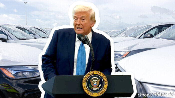 Trump Flexibiliza Los Aranceles Automotrices Con Una Regla Del 85%, Mientras Que Los Compradores Se Preparan Para Recibir Una Descarga De Calcomanías | Carscoops